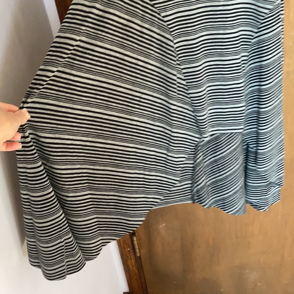 poof sleeveless striped dress with stretch casual neutral size S juniors - Picture 7 of 17